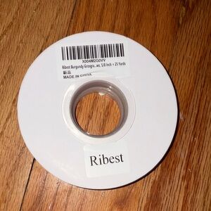 roll of Ribest Burgundy Grosgrain ribbon